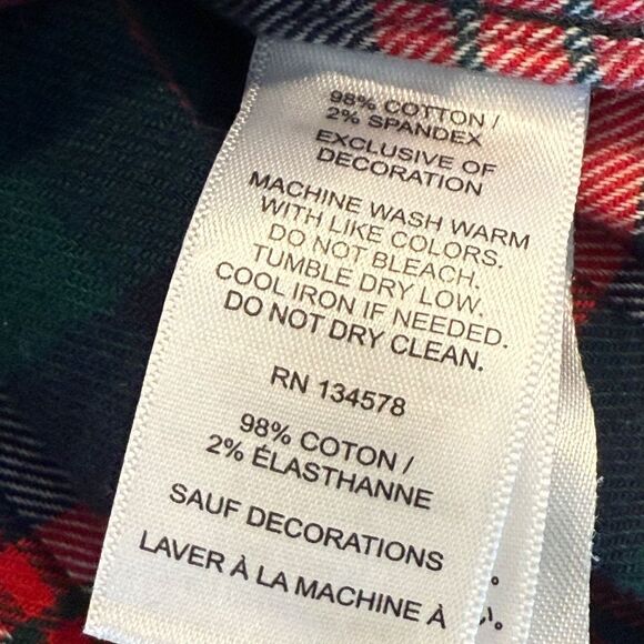 Vineyard Vines Men Flannel Shirt - Picture 8 of 8